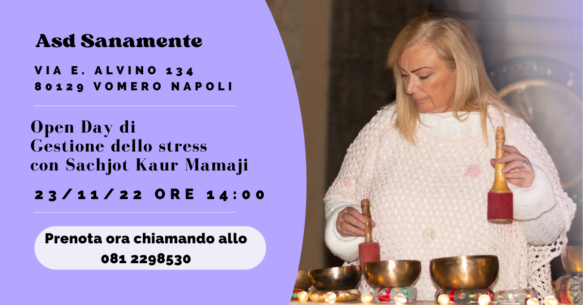 EVENTO GRATUITO Gestione dello Stress  e meditazione